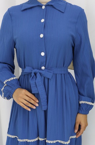 Robe Hijab Indigo 2098-02