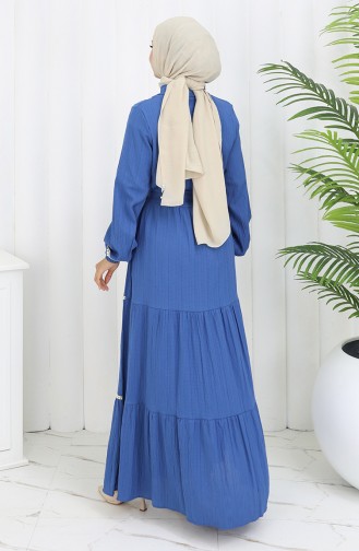 Robe Hijab Indigo 2098-02