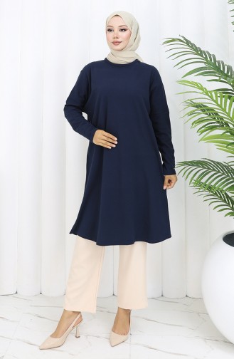 Dunkelblau Tunikas 8757-04