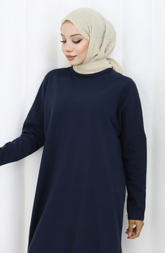Dunkelblau Tunikas 8757-04