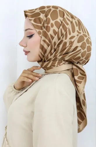Digital Rayon Scarf 70302-04 Milk Coffee 70302-04