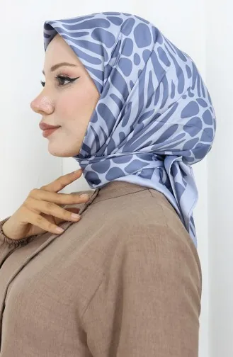 وشاح رايون رقمي 70302-06 نيلي 70302-06
