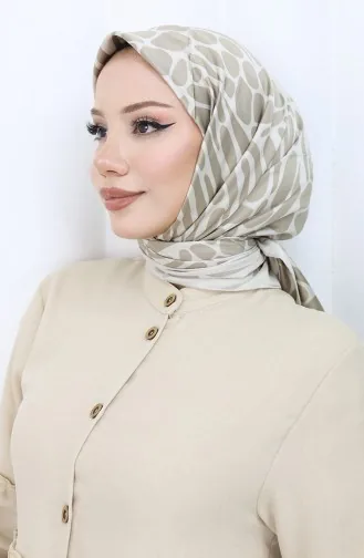 Digitaler Viskoseschal 70302-13 Beige 70302-13
