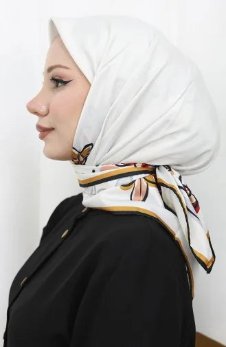 وشاح رايون رقمي 70308-09 أحمر كلاريت 70308-09