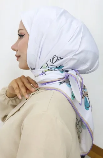 وشاح رايون رقمي 70308-11 أرجواني 70308-11