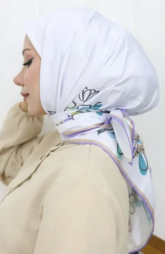 وشاح رايون رقمي 70308-11 أرجواني 70308-11