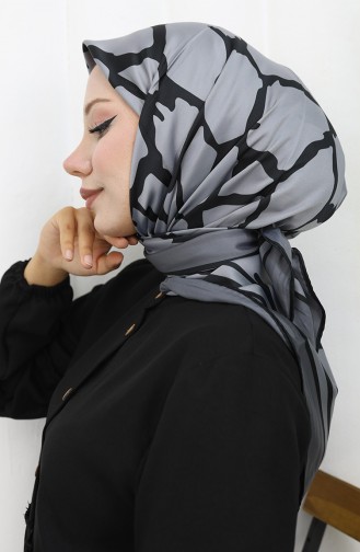 وشاح أسود فاتح 70309-05