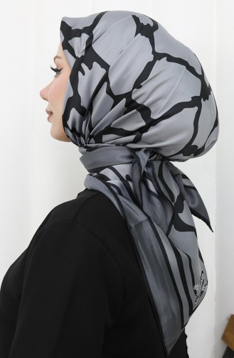 وشاح أسود فاتح 70309-05