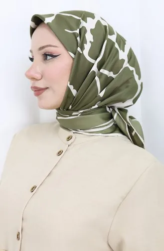 Digitaler Viskoseschal 70309-06 Khaki 70309-06