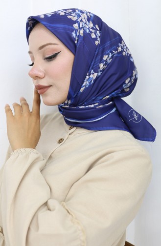 وشاح أزرق كحلي 70310-06