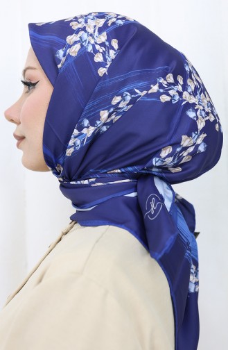 وشاح أزرق كحلي 70310-06