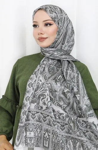 Châle Janjan à Motif Ethnique 70305-16 Vison Beige 70305-16