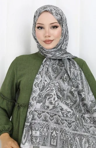 Châle Janjan à Motif Ethnique 70305-16 Vison Beige 70305-16