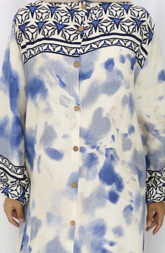 Robe Hijab Bleu Marine 0114-04