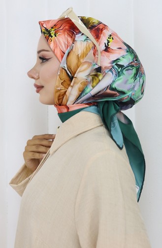 وشاح أخضر زمردي 70298-06