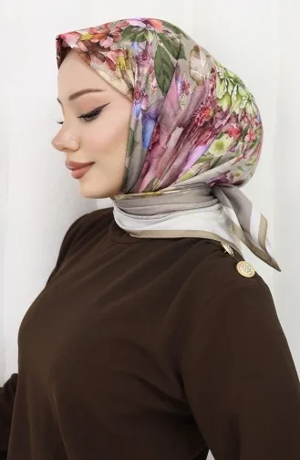 Digitale Rayon Sjaal 70299-01 Mink 70299-01