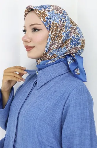 Digital Rayon Scarf 70300-01 Blue 70300-01