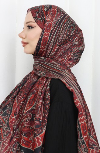 شال أحمر كلاريت 70305-10