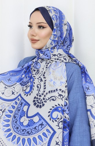 Navy Blue Sjaal 70314-18
