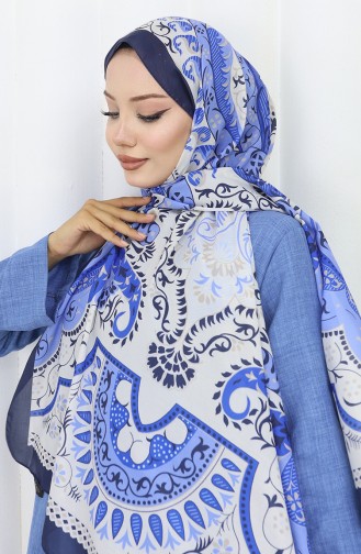 Navy Blue Sjaal 70314-18