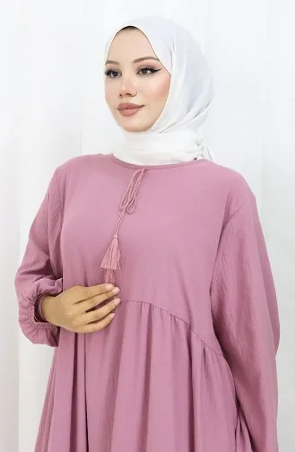 Tiered Collar Layered Dress 4107-11 Dark Dusty Rose 4107-11
