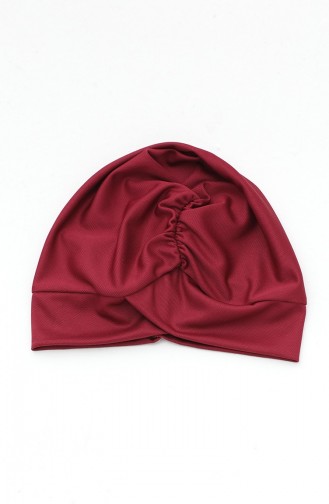 Kısa Kol Havuz Mayo 2501-03 Bordo