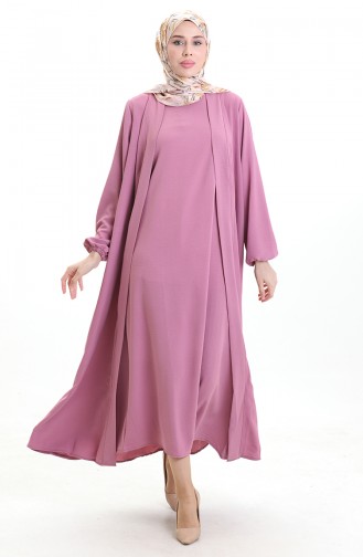 Beige-Rose Anzüge 0336-08