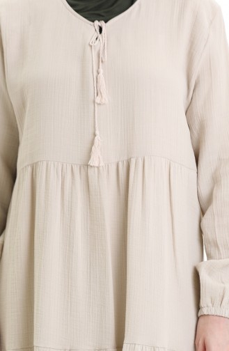 Robe Hijab Crème 6050-06