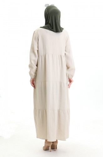 Robe Hijab Crème 6050-06