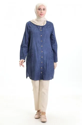 Authentische Tunika 0548-01 Indigo 0548-01