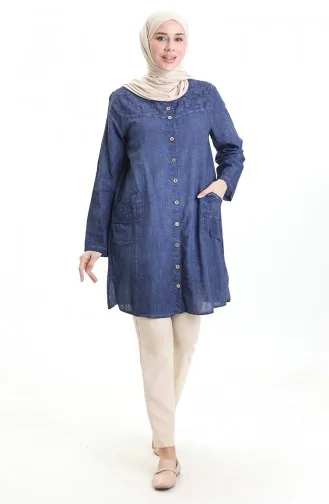 Authentische Tunika 0548-01 Indigo 0548-01