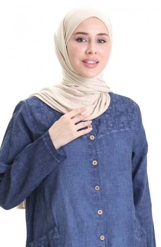 Authentische Tunika 0548-01 Indigo 0548-01