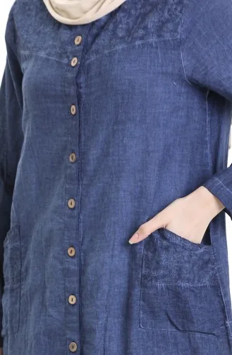 Authentische Tunika 0548-01 Indigo 0548-01