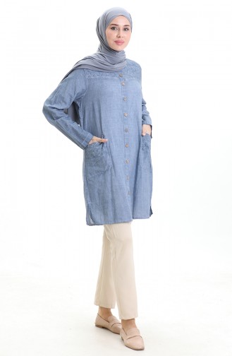 Ice Blue Tunics 0548-02