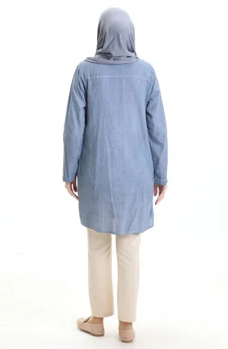 Authentic Tunic 0548-02 Ice Blue 0548-02