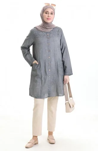 Authentic Tunic 0548-06 Gray 0548-06