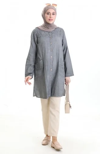 Authentic Tunic 0548-06 Gray 0548-06