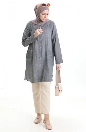 Authentic Tunic 0548-06 Gray 0548-06