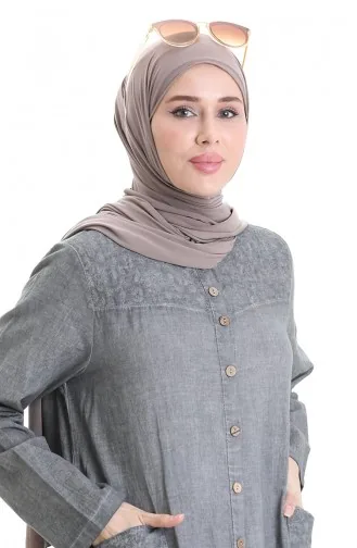 Authentic Tunic 0548-06 Gray 0548-06