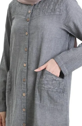 Authentic Tunic 0548-06 Gray 0548-06
