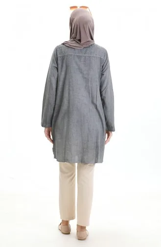 Authentic Tunic 0548-06 Gray 0548-06
