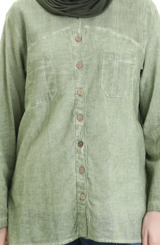 قميص أصلي 0333-03 أخضر فاتح 0333-03