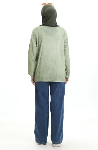 قميص أصلي 0333-03 أخضر فاتح 0333-03