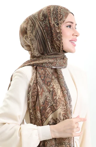 Châle En Laine Tokyo 0002-02 Beige 0002-02