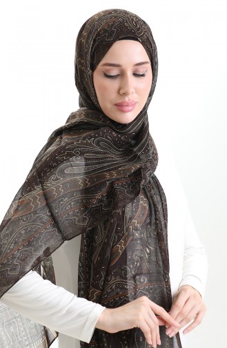 شال بُني 0002-04