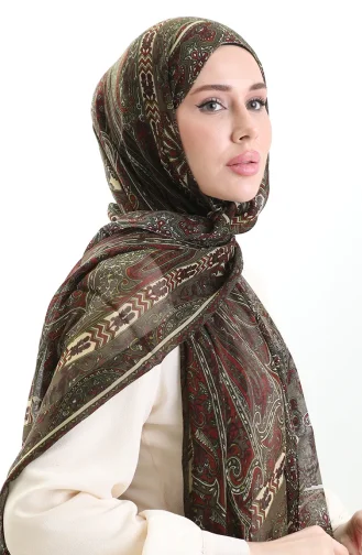 Châle En Laine Tokyo 0002-07 Cerise 0002-07