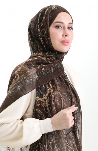 شال بُني 0003-02