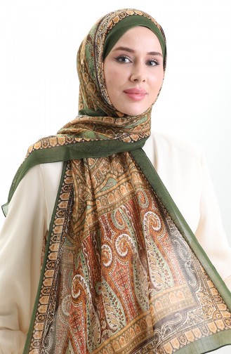 شال أخضر حشيشي 0004-07
