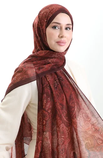 Tokyo Wollschal 0005-01 Weinrot 0005-01