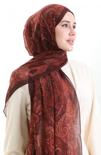 Claret Red Shawl 0005-01